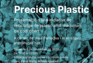 Precious Plastic a Igualada